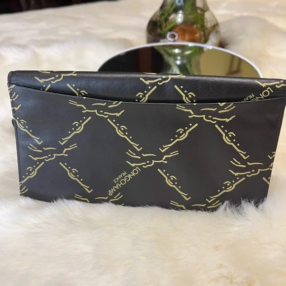 TWO..Longchamp Black and Gold Wallet Set🥳🥳❌❌ - Picture 5 of 9